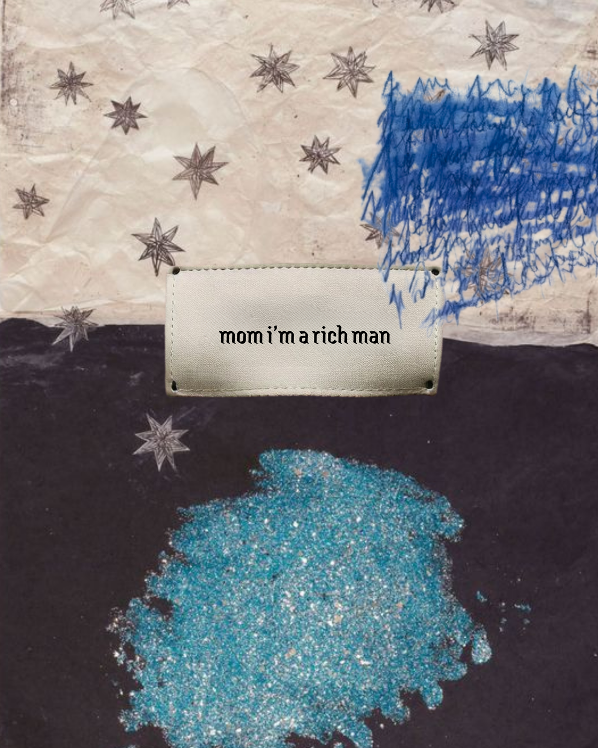 Keychain -Mom I'm a Rich Man