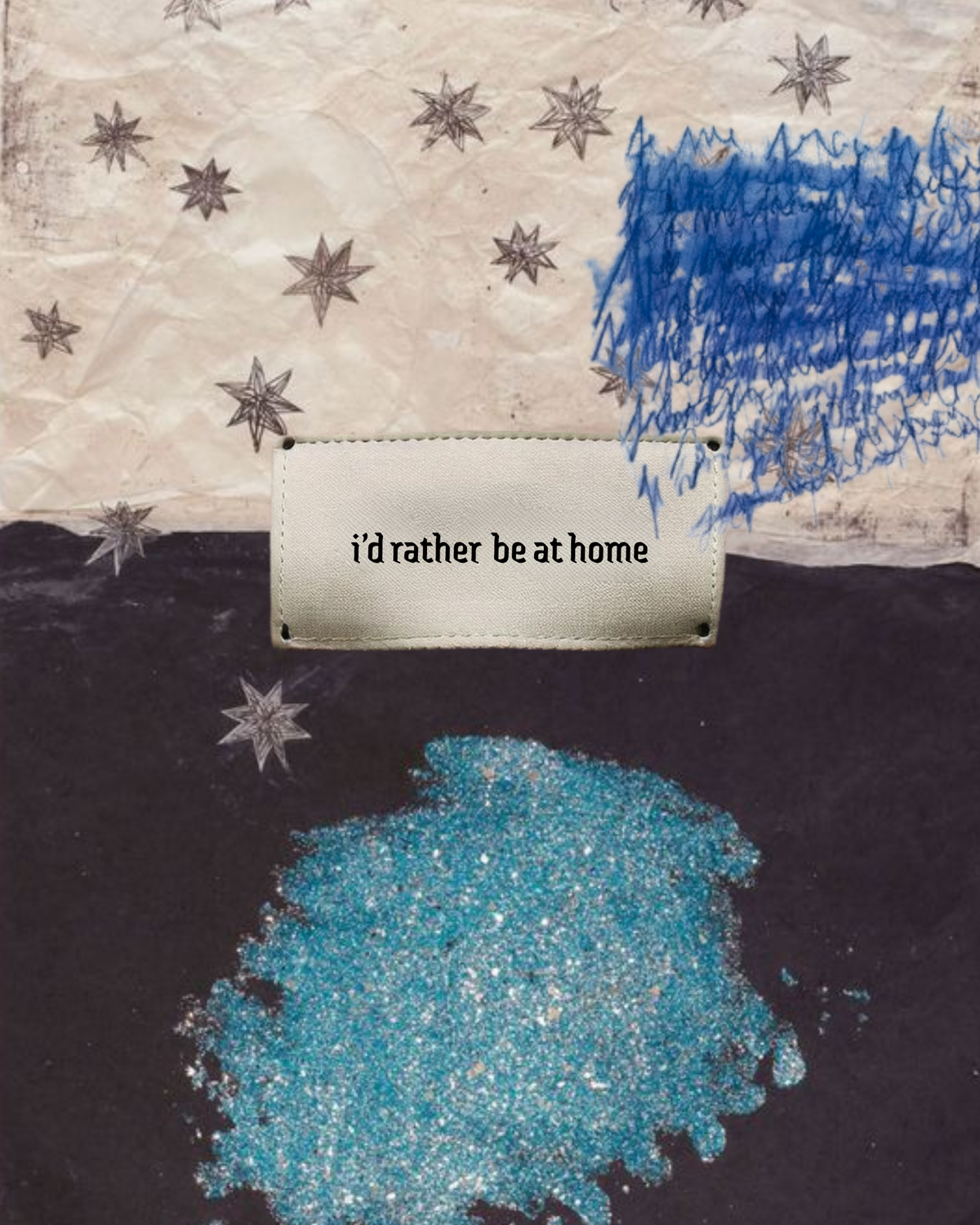 Keychain -I'd Rather be at Home