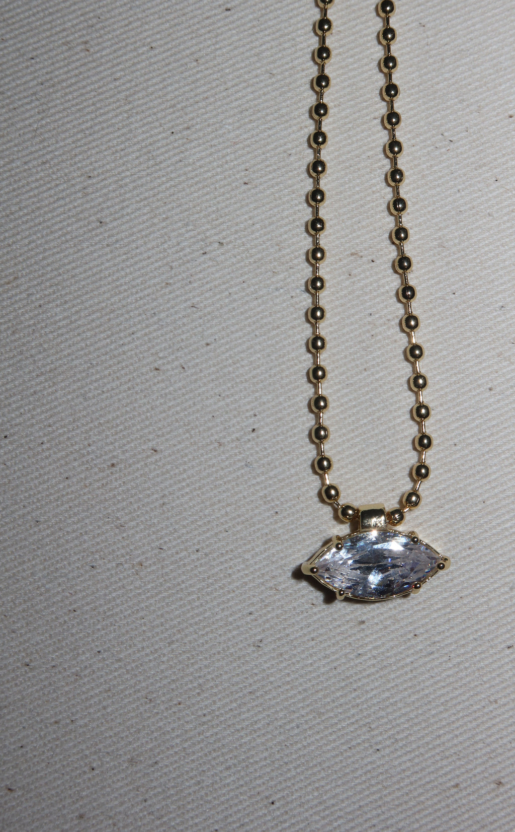 Marquise Gold Kolye