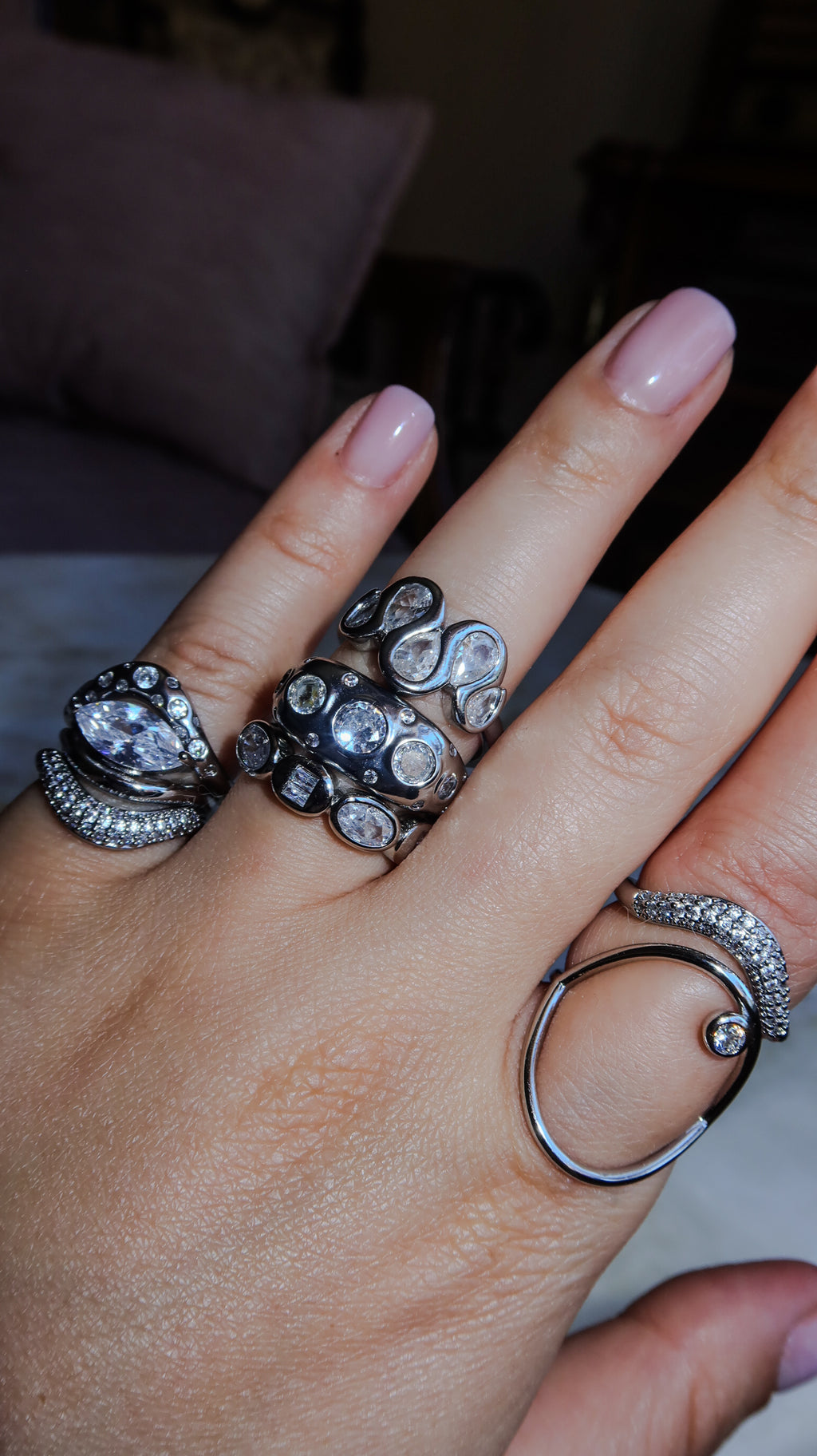 DEWDROP Silver Yüzük
