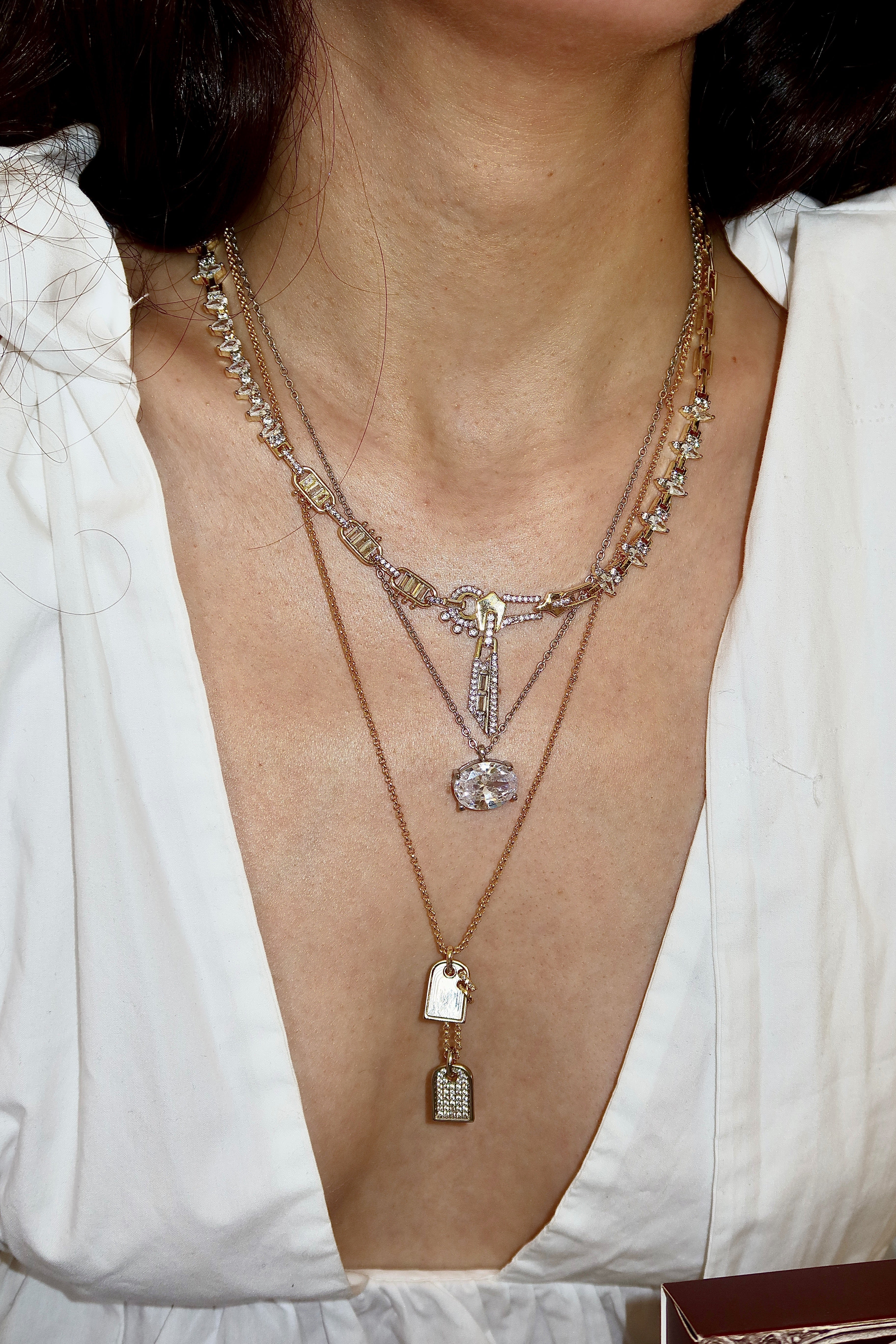 Complicated Gold Kolye