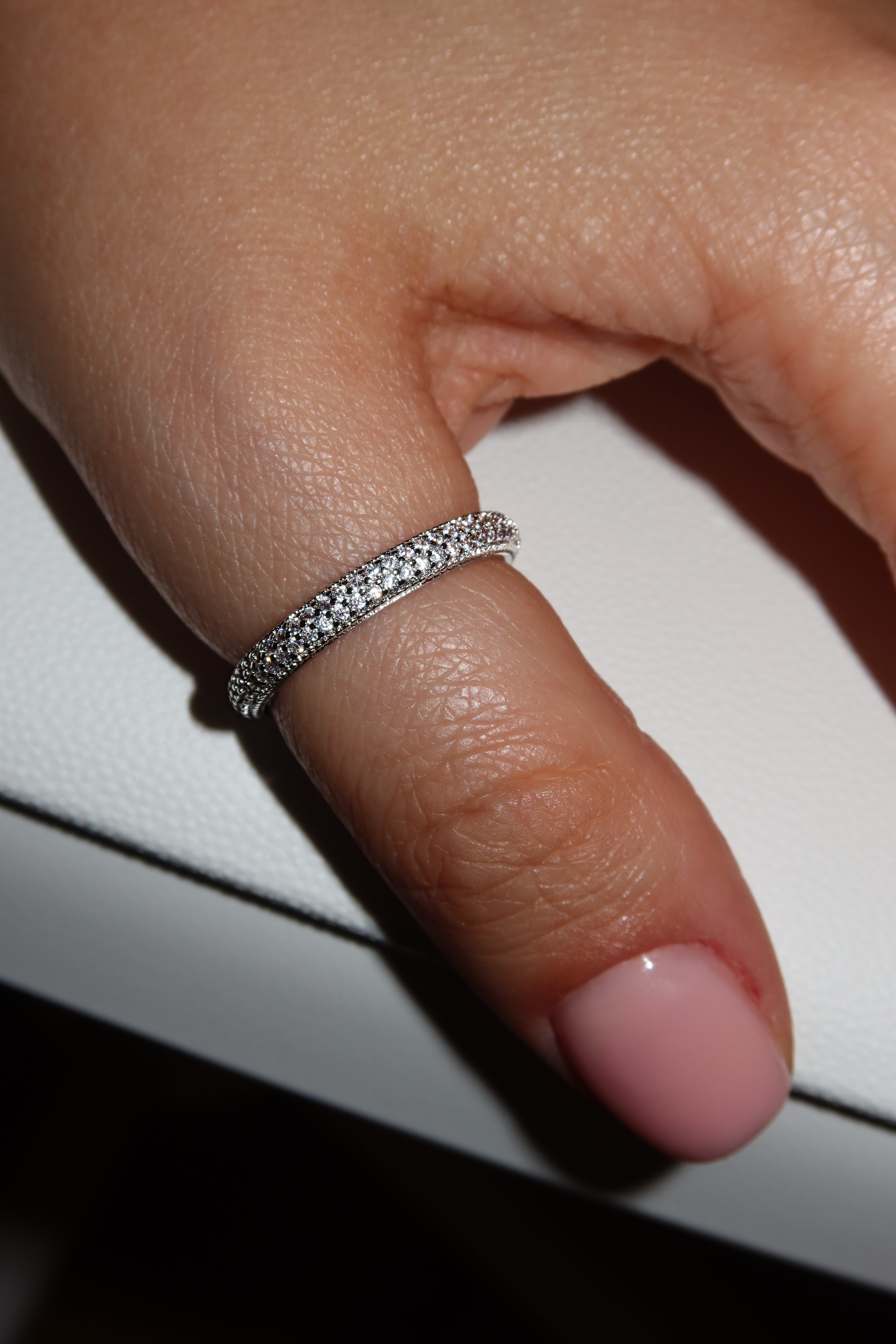 Pave Silver Yüzük