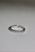 Pave Silver Yüzük