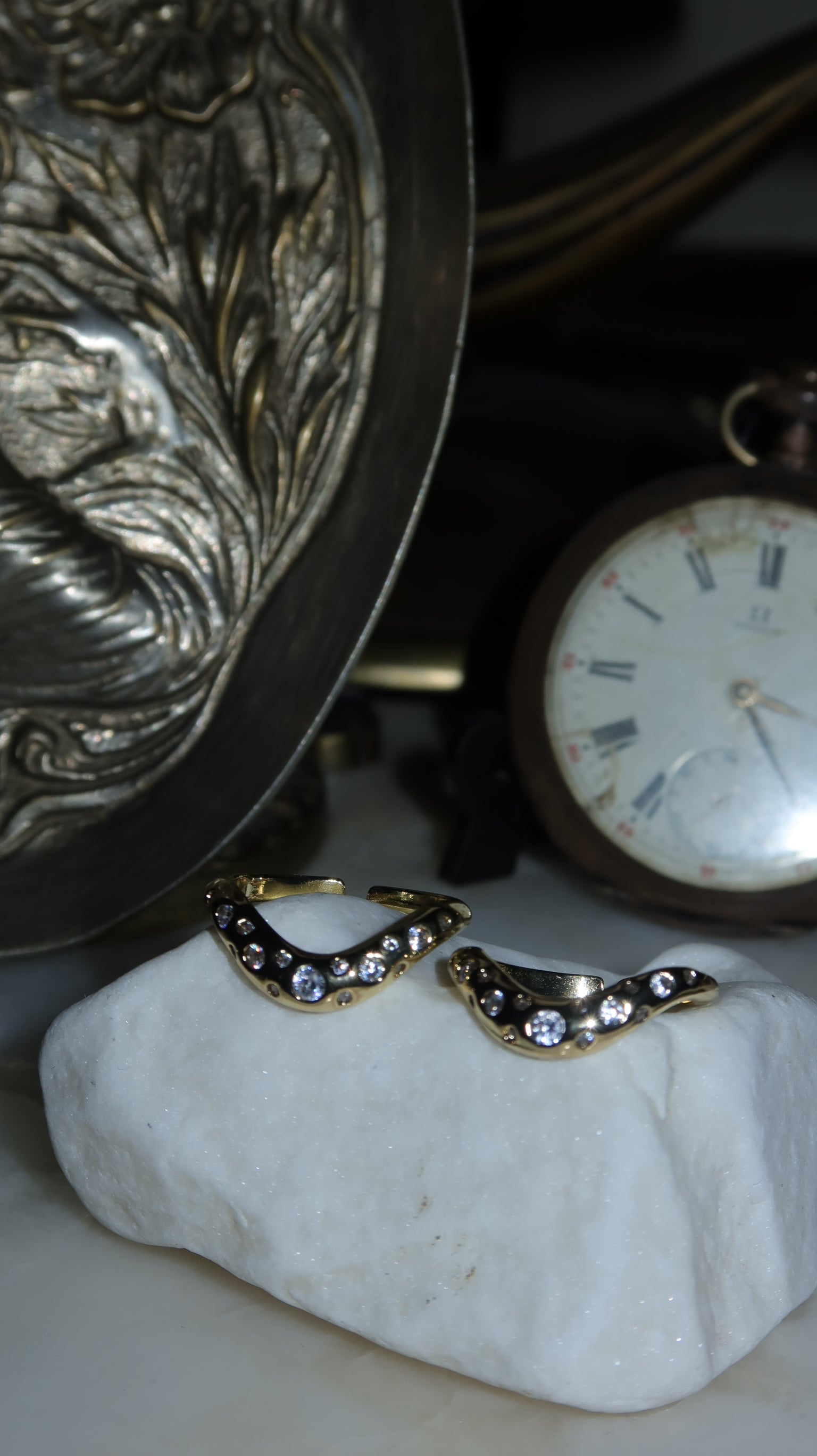 STARDUST RIPPLE Gold Yüzük