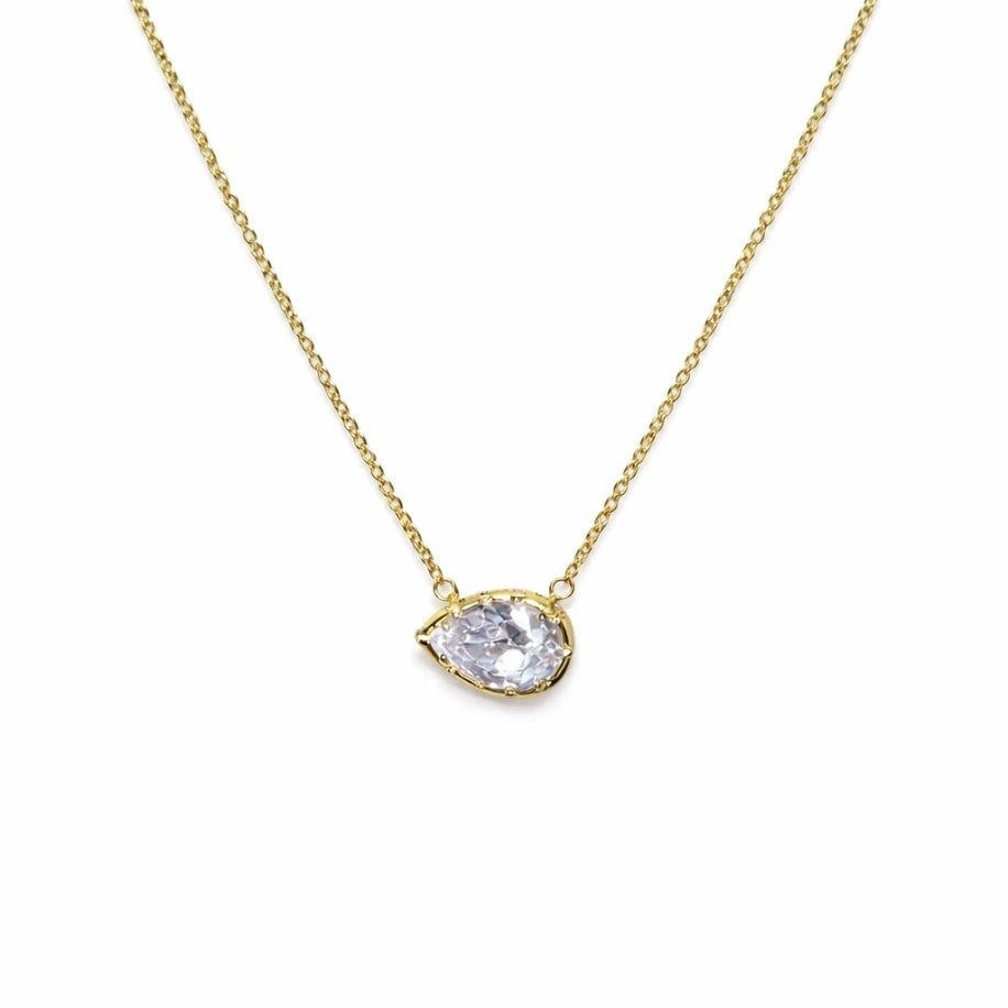 Damla Dia Gold Kolye