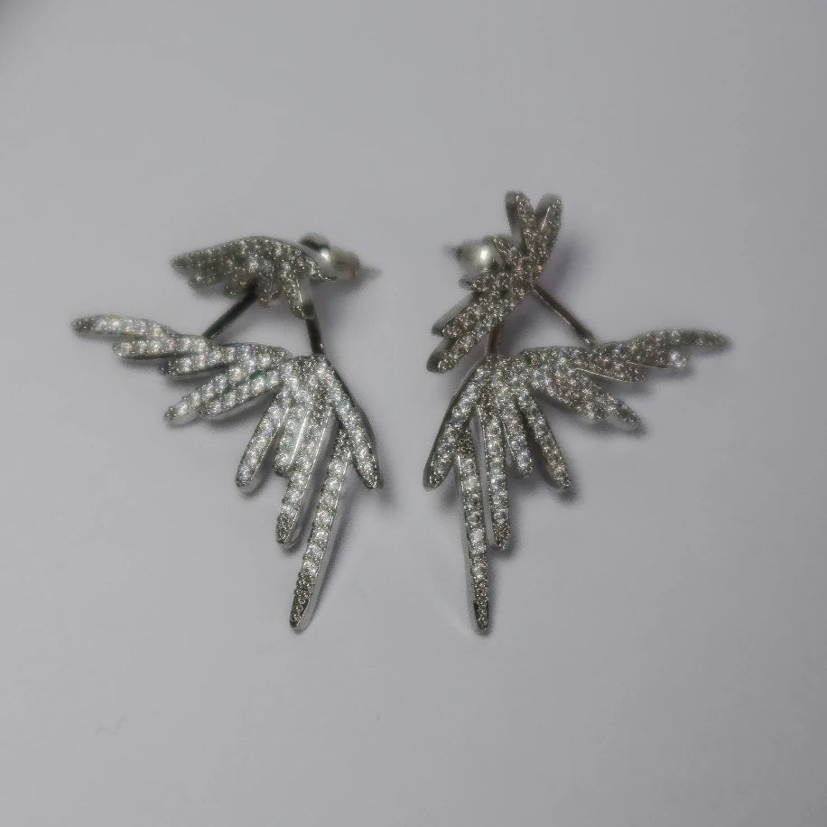 Kanat Silver Küpe