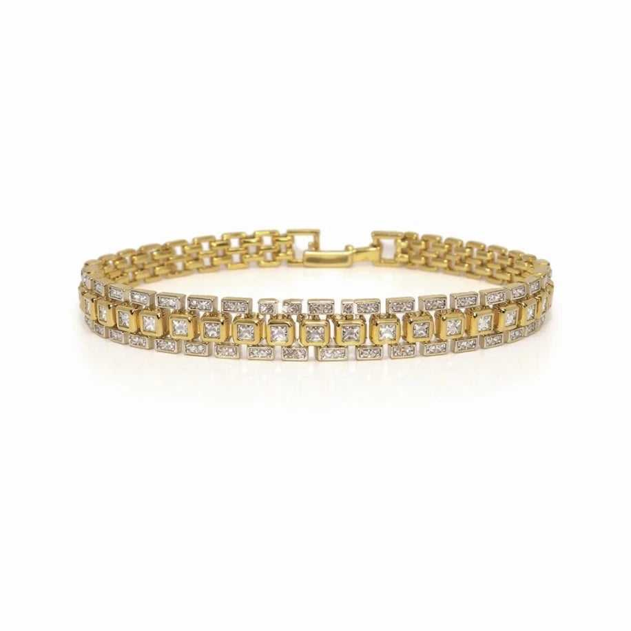 Silver+Gold Baron Bileklik