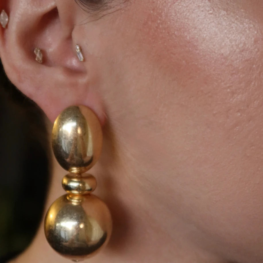 İri Gold Küpe