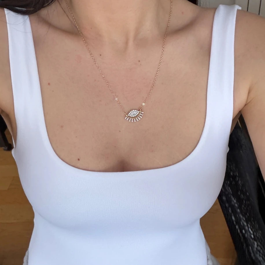 Göz Gold Kolye