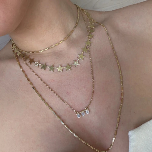 Stars Gold Kolye