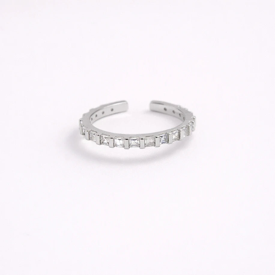 Mini Baget Silver Yüzük
