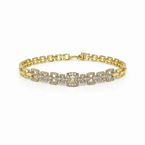Silver+Gold Mia Bileklik
