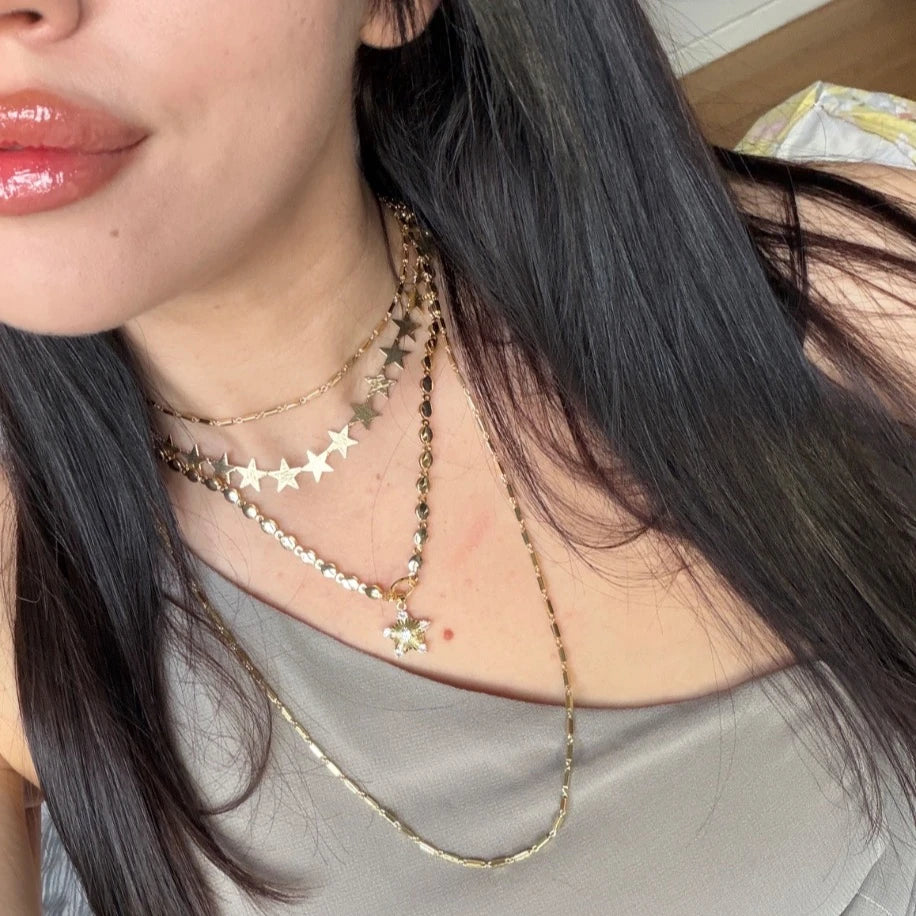 Stars Gold Kolye