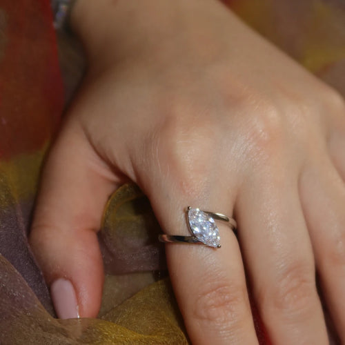 Marquise Silver Yüzük