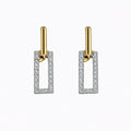 Ataç Silver+Gold Küpe