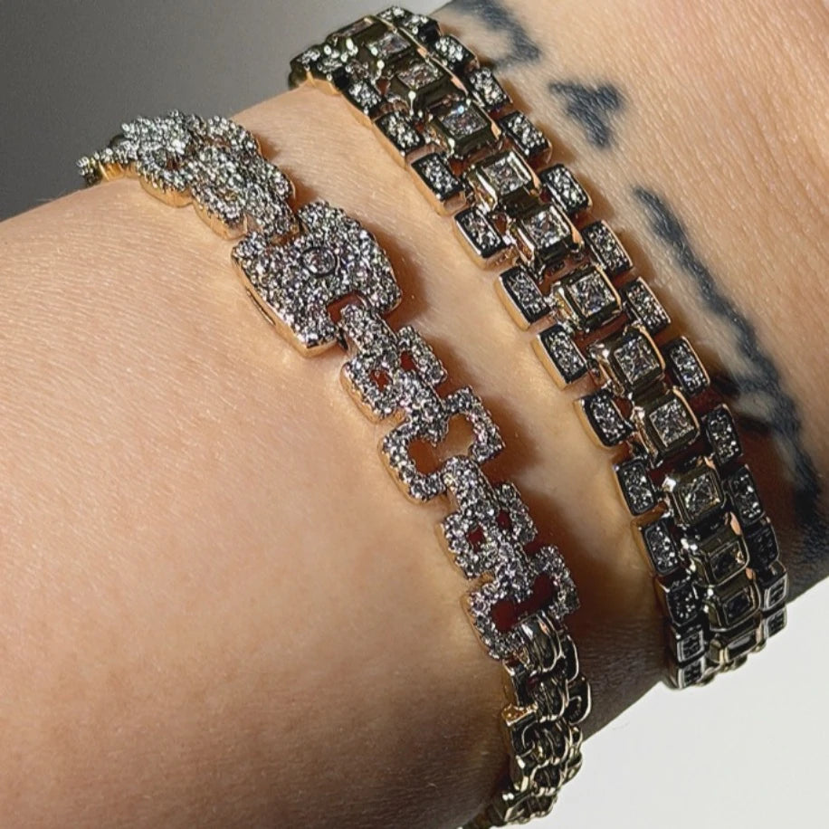 Silver+Gold Mia Bileklik